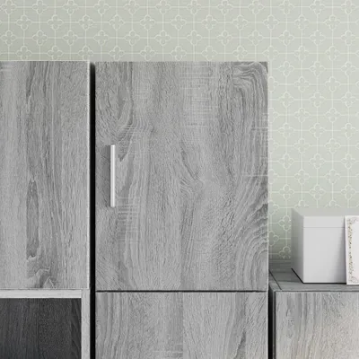 Obrázek produktu pro vidaXL Nástěnná skříňka Grey Sonoma 30x42,5x40 cm Materiál na bázi dřeva