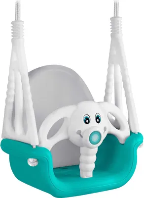 Obrázek produktu pro Ricokids 770201 Houpačka Sloník 3v1 - tyrkysová