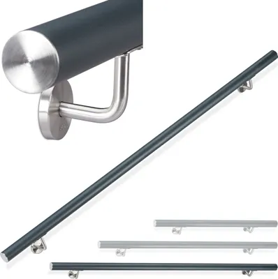 Produktbild von Zábradlie na schodisko hliníkové antracit RD26021, 200cm