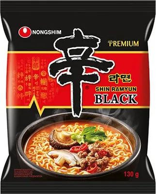 Produktbild von Shin Ramyun Schwarz 130g Instant-Ramen-Suppe - Nong Shim