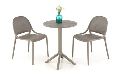 Produktbild von Runder Tisch CALVO grau