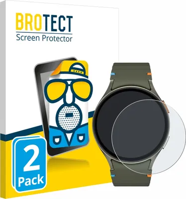 Produktbild von 2x BROTECT Schutzfolie für Samsung Galaxy Watch 7 (44 mm) Displayschutz Displayschutzfolie Folie Matt Entspiegelungsfolie