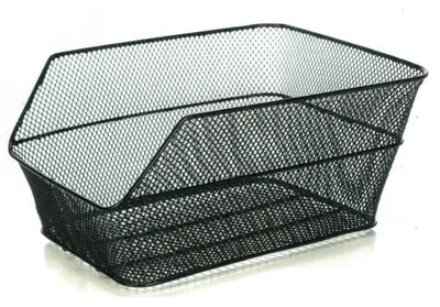 Produktbild von Korb Schultasche engmaschig schwarz 38 x 29 x 18 cm