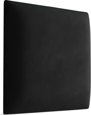 Produktbild von Muralo Polsterpaneel WANDKISSEN Wandpolster Bettkopfteil Wandpaneel Magic Velvet Schwarz 50 cm x 50 cm