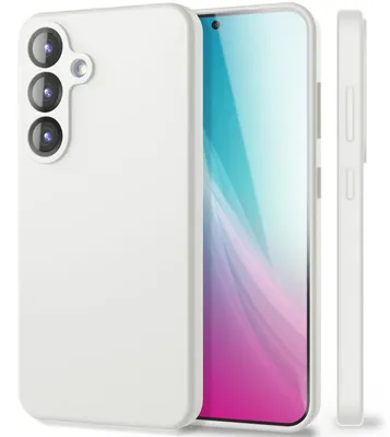 Obrázek produktu pro Silikonové pouzdro NALIA pro Samsung Galaxy S25 Plus – ochrana fotoaparátu a vnitřní podšívka – PHOENIX (pouzdro Soft-Touch) – značka z Berlína – sněhově bílé
