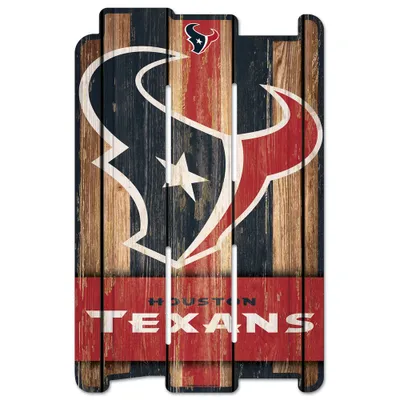 Produktbild von Wincraft PLANK Holzschild Wood Sign - NFL Houston Texans