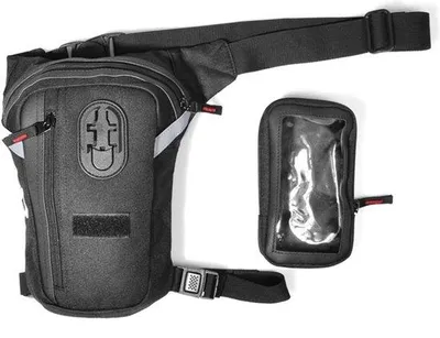 Immagine prodotto di Borsa a zaino impermeabile - Tessuto Oxford impermeabile - 1 litro - Borsa versatile da portare a tracolla - Per attività all'aperto, in bicicletta e in campeggio - Uomo e donna - Nero - 26,5 x 18 x 4 cm