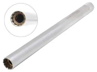 Obrázok produktu pre Nástrčná hlavica - kľúč na sviečky 3/8'' 16mm 250mm