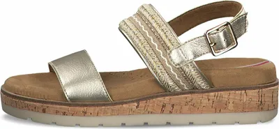 Produktbild von s.Oliver Damen Sandale metallic 5-5-28227-34 Größe: 40 EU