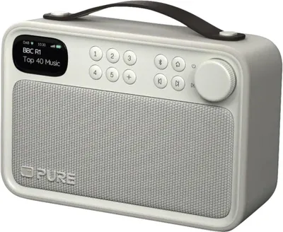 Obrázok produktu pre Pure 255785, Cestovné, Digitálny, DAB, FM, 10 W, 3,73 cm (1.47"), Biela