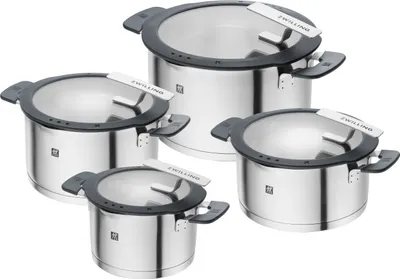 Immagine prodotto di ZWILLING Simplify - Nero - Argento - Acciaio inossidabile - Acciaio inossidabile - Nero - Silicone - Vetro (66870-004-0)