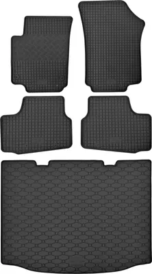 Produktbild von Passgenaue Gummifußmatten und Laderaumwanne von Z4L passend für SKODA Citigo ab 2011 bis 2019