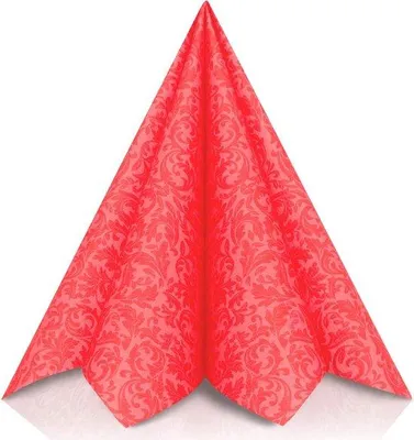 Image de Petits foulards rouges | Imitation textile [lot de 50] | Petits foulards rouges de grande qualité, décorations de table pour mariages, anniversaires, fêtes | 40 x 40 cm | Qualité gonflée à l'air