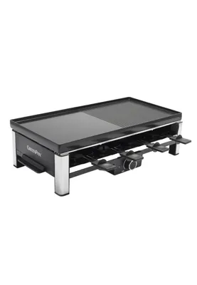 Produktbild von GreenPan Bistro, 8 Person(en), Schwarz, Silber, Rechteckig, Aluminium, 250 x 510 mm, Drehregler