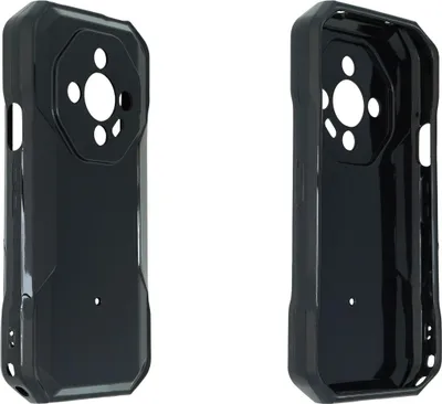 Obrázek produktu pro caseroxx ochranné TPU pouzdro kompatibilní s Ulefone Armor X32 / X32 Pro, gumové pouzdro na mobilní telefon, černé