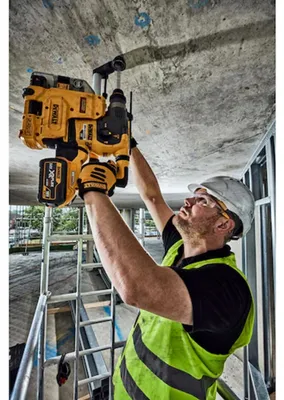 Produktbild von DeWALT DCH335X2, Schwarz, Gelb, 3 cm, 1000 RPM, 3,5 J, 4480 BPM, 1,3 cm