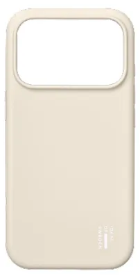 Productafbeelding van iDeal of Sweden Silicone Case met MagSafe voor de Apple iPhone 18 Pro / 17 Pro - Cloud Dancer