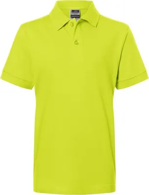 Produktbild von Hochwertiges Polohemd mit Armbündchen acid-yellow, Gr. M