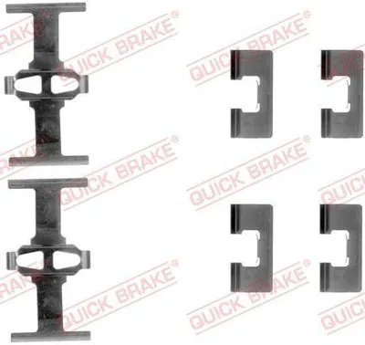 Image de Kit de montage ROVER 25/45 pour plaquettes AKEBONO /T/