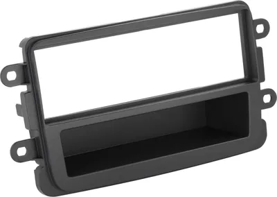 Zdjęcie produktu dla Front radioodtwarzacza samochodowego 1-DIN z schowkiem, kompatybilny z modelami Dacia/Fiat/Nissan/Opel/Renault