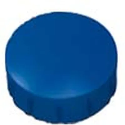 Image de MAUL Aimant rond 10 pièces 0,15 kg Plastique Ferrite incassable érodé laqué Ø 1,5 x 0,7 cm bleu