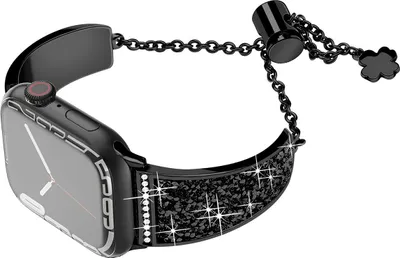 Obrázok produktu pre Eko, náramok pre Apple Watch 38/40/41 mm Lesklý, čierny