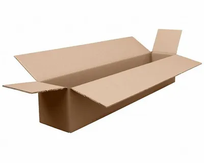 Produktbild von 22x Faltkarton Versandhülsen 1200x200x200mm 2-wellig braun
