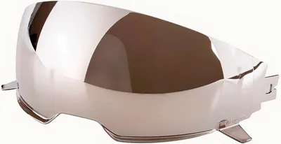Image de Casque Mt Helmets, modèle District/streetfighter, visière pare-soleil argentée, couleur argent, taille unique