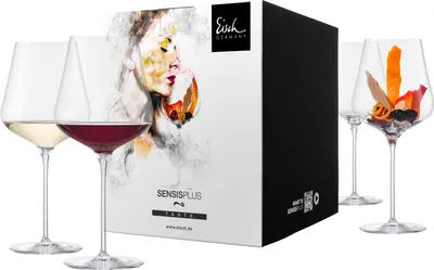 Produktbild von EISCH 4 Burgundergläser 518/1 im Geschenkkarton SKY SENSISPLUS 25185010