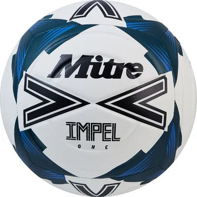 Immagine prodotto di Mitre Impel One, pallone da calcio, colore blu, taglia 5