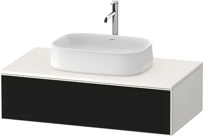 Image de Duravit Zencha Meuble sous-lavabo sur console, 1000x550x281mm, 1 découpe au centre, ZE4811063840000
