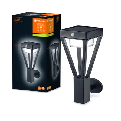 Produktbild von Ledvance LED Solar Außenleuchte Endura Style Bouquet Dunkelgrau IP44 6W 550lm warmweiß 3000K Sensor
