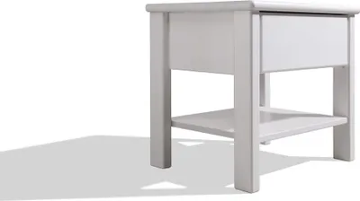 Produktbild von Nachtkommode Ginevra 50 x 46 x 40 cm in Fichte Natur 1 Schublade