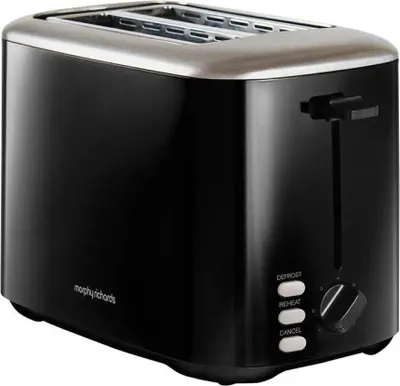 Image de Morphy Richards 222064 grille-pain 7 2 tranche(s) 800 W Noir