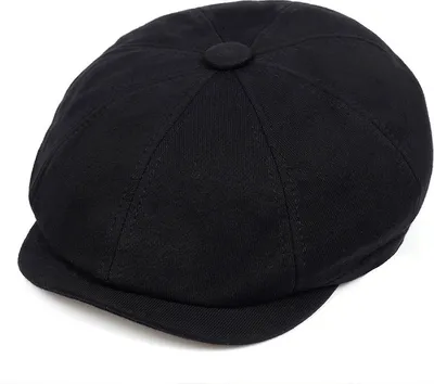Produktbild von TH-11073 Baskenmütze - Schwarz für Herren KP11073