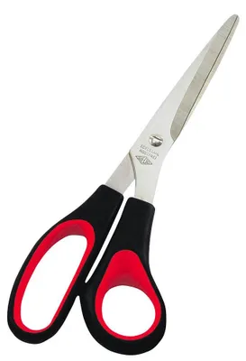 Produktbild von WEDO Papierschere schwarz-rot 21,0 cm