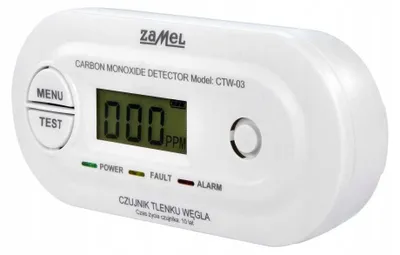 Obrázok produktu pre Batériový Detektor Oxidu Uhoľnatého Ctw-03