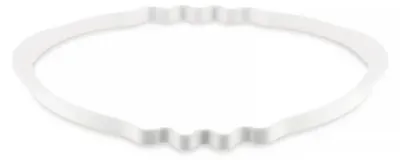Image de Alessi Anello X Pl10 W (Numéro d'article : PL10W/RING, EAN : 8003299421084)