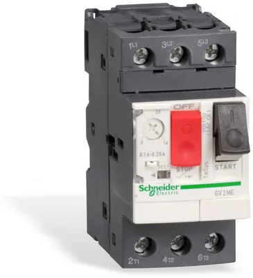 Obrázok produktu pre Schneider Electric АВТОМАТИЧЕСКИЙ ВЫКЛЮЧАТЕЛЬ С КОМБИНИРОВАННЫМ РАСЦЕПИТЕЛЕМ 2,5-4А, IP20