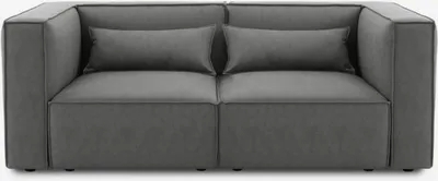 Produktbild von Modernes 2-sitziges modulares Stoffsofa Solv
