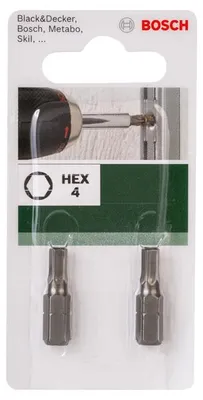 Produktbild von Schrauberbit Standard HEX4