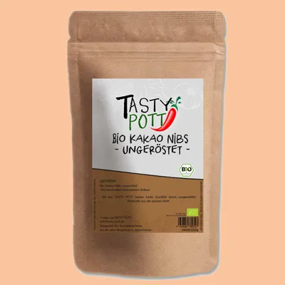 Produktbild von Tasty Pott  Kakaonibs ab 1kg