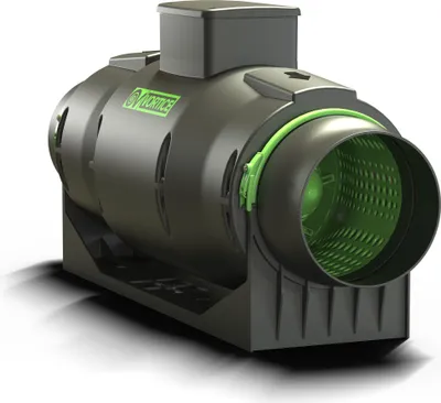 Zdjęcie produktu dla Wentylator rurowy Lineo 160 Quiet ES z izolacją akustyczną i funkcją oszczędzania energii Wydajność powietrza do 525 m³/h