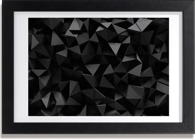 Produktbild von Bild 30x20 MDF-Rahmen, Wandkunst 3D-Abstraktion