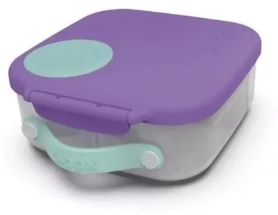 Zdjęcie produktu dla Odkryj uroczy Mini Lunchbox w kolorze lilacowym od b.box – idealny towarzysz dla Twojego dziecka! Praktyczny, stylowy i funkcjonalny – sprawi, że każda przerwa na jedzenie będzie wyjątkowa!