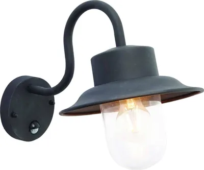 Produktbild von Chesham PIR Außenwandleuchte 70331 Endon Wandleuchte schwarz mit Bewegungsmelder