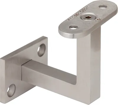 Produktbild von Edelstahl Handlaufträger starr, flach