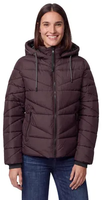Produktbild von Cecil Damen Steppjacke mit Kapuze und Zipper