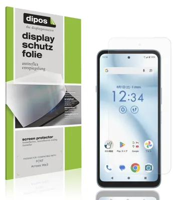 Produktbild von 4x Schutzfolie für FCNT Arrows We3 matt Displayschutzfolie Folie Display Schutz dipos
