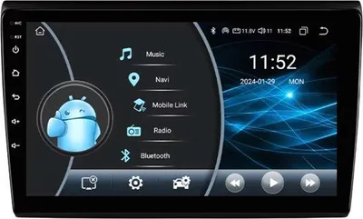 Immagine prodotto di Autoradio con Bluetooth e CarPlay per Fiat Bravo (2007-2012) – Compatibile con Apple e Android – Impianto stereo – Sistema di navigazione – 2 GB di RAM, 32 GB di memoria